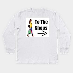 Shopper Kids Long Sleeve T-Shirt